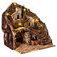 Village for Neapolitan Nativity Scene with fountain and lights 34x33x28 cm s4