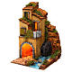 Building with water mill for Neapolitan Nativity scene 35x25x25 cm s2