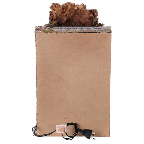 Old temple with pillars for Neapolitan Nativity scene 40x30x35 cm 5