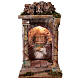 Tempio rustico con colonne 40x30x35 cm presepe napoletano s1