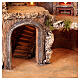Borgo presepe napoletano 50x80x60 cm s7