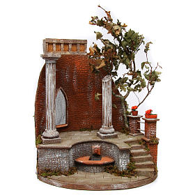 Neapolitan Nativity Scene: Setting for Neapolitan Nativity scene 50x40x30 cm Neapolitan Nativity Scene: Setting for Neapolitan Nativity scene 50x40x30 cm