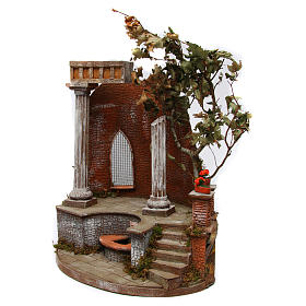 Neapolitan Nativity Scene: Setting for Neapolitan Nativity scene 50x40x30 cm Neapolitan Nativity Scene: Setting for Neapolitan Nativity scene 50x40x30 cm