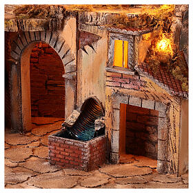 Décor crèche napolitaine 70x85x55 cm