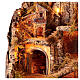 Ambientazione presepiale napoletana 70x85x55 cm s4