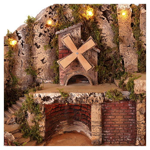 Borgo per presepe napoletano 65x70x65 cm 6