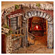 Borgo per presepe napoletano 65x70x65 cm s2