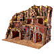 Borgo per presepe napoletano 65x70x65 cm s3