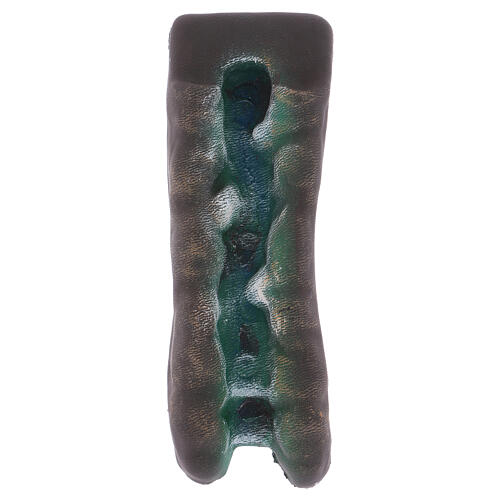 Prosta rzeka do szopki z korka, 5x5x10 cm 2