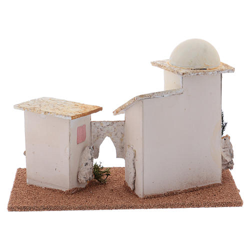 Nativity Scene double minaret setting 13x20x10 cm 4