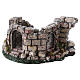 Haus-Ruine für Krippe 5x10x10cm s1