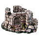 Haus-Ruine für Krippe 5x10x10cm s2