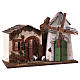 Windmill with small engine 30x40x20 cm for Nativity Scene s3