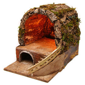 Neapolitan Nativity Scene: Round hut 30x30x25 cm for Neapolitan Nativity Scene Neapolitan Nativity Scene: Round hut 30x30x25 cm for Neapolitan Nativity Scene