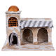 Arab house with curtains for Nativity scene 25x30x20 cm s1