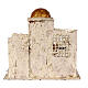 Dom arabski ze schodami i łukiem 25x25x20 cm, szopka z Neapolu s6
