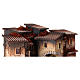 Tiled Roof Homes Nativity Setting 40x70x45 cm s5