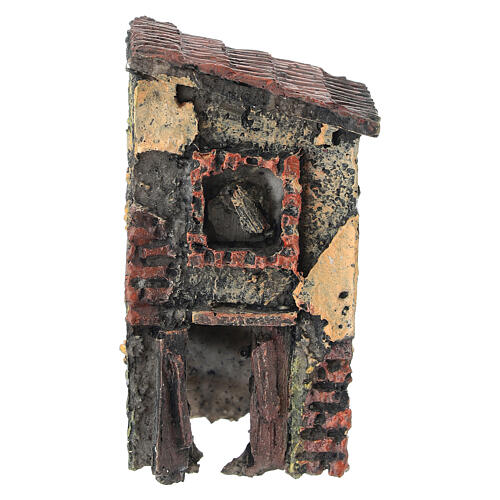 House in resin 5x10x5 cm for Nativity Scene 1