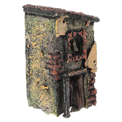 House in resin 5x10x5 cm for Nativity Scene 3
