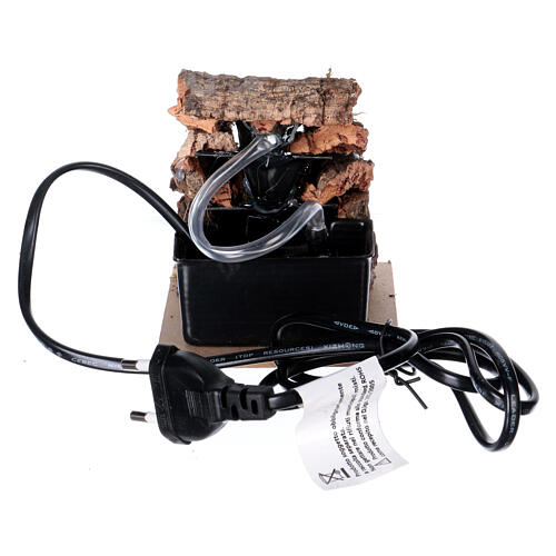 Wasserfall mit drei Stufen für neapolitanische Krippe, 10x10x5 cm 4