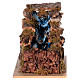Waterfall with three steps for Nativity scene, Neapolitan style 10x10x5 cm s1