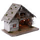 Nativity Stable, Pirk model in wood with light, for 10-13 cm nativity s4