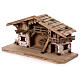 Stajenka model Flachau, z drewna, do szopki 9-11 cm s3