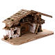 Stable, Flachau model, in wood for 9-11 cm nativity s5