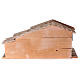 Stalla modello Bogen in legno per presepe 11-15 cm s5