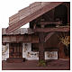 Osser stable in wood for Nativity Scene 11-13 cm s2