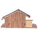 Osser stable in wood for Nativity Scene 11-13 cm s6