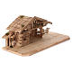 Establo modelo Plosberg de madera para belén 9-11 cm s5