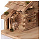 Nativity stable, Plosberg model, in wood for 9-11 cm nativity s4