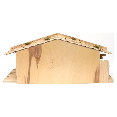 Flos stable in wood for Nativity Scene 10-12 cm 6