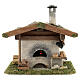 Alpine-style oven with 230V light 22x20x22 cm for 8-10cm Nativity Scene comes in assorted models. s2