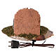 Pot on a fire with flickering light 6x8x6 cm for 8-10cm Nativity Scenes s3