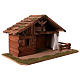 Stable with room and fence 33x62x30 cm, for 13 cm nativity s3