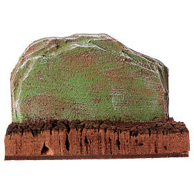 Strada rettilineo con roccia presepe 12 cm