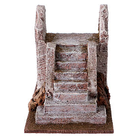 Escalier pour santons crèche 10 cm 12x10x15 cm