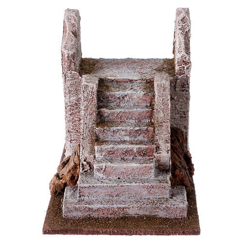 Staircase 12x10x15 cm, for 10 cm nativity 1