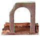 Stretch of road with rock and arch for Nativity Scene 12 cm s6