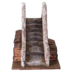 Treppe für Krippenfiguren von 12cm 13.5x12x18cm
