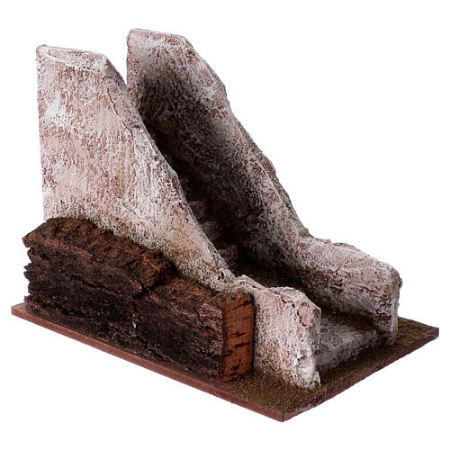 Schody do szopki dla pasterzy 12 cm, 13,5x12x18 3