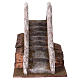 Staircase for shepherds 13.5x12x18 cm, for 12 cm nativity s1