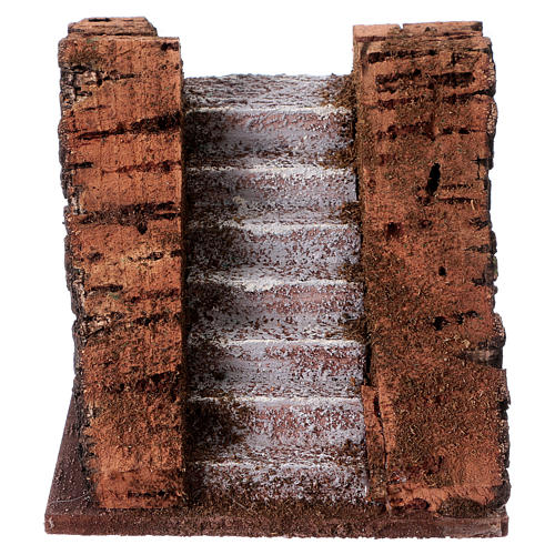 Steintreppe für Krippenfiguren von 10cm 9x10x10cm 1