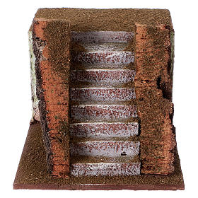 Treppe für Krippenfiguren von 12cm 10x12x18cm