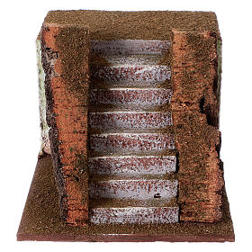 Stairway for shepherds 10x12x18 cm, for 12 cm nativity