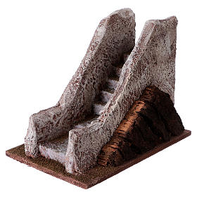 Scalinata per presepe 10 cm 11,5x10x15