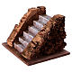 Treppe für Krippenfiguren von 12cm 8x12x10cm s2