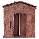 Arched facade with central door for 10cm figurines s3